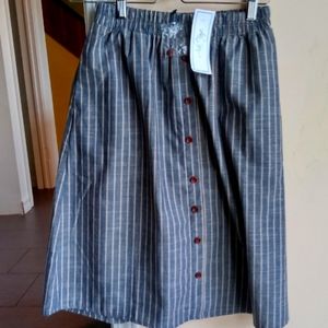 MODEST SKIRT,XS,ADA FAYE, BLUE GREY COLOR